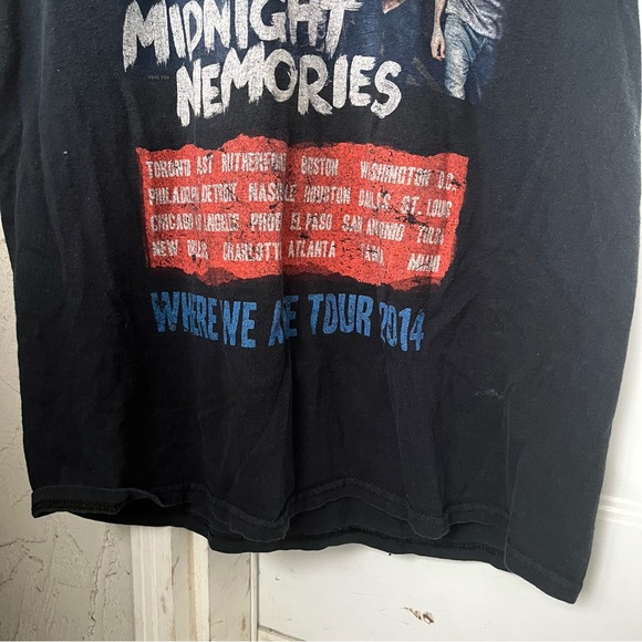 One Direction 1D Where We Are 2014 Tour Top! - Picture 2 of 7